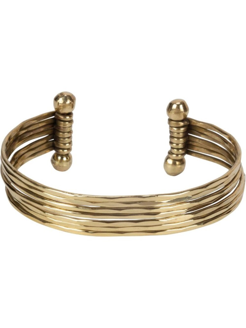 Chic Boho Metal Cuff Bangle Bracelets for Women - Silver, Gold & Copper Tones